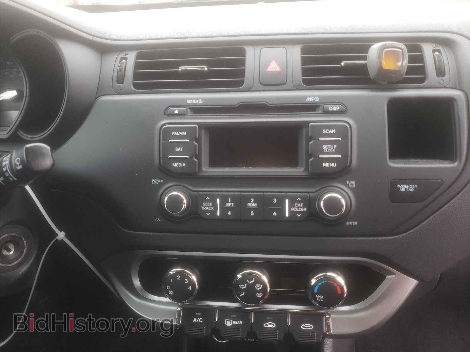 2013 KIA RIO - VIN: KNADM4A35D6165211 - Фото 9