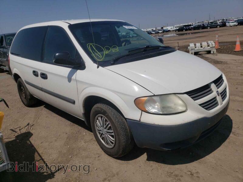 2006 Dodge CARAVAN Caravan SE (VIN 1D4GP25B76B561148) — photo 1 of 10, Copart, damage: front end