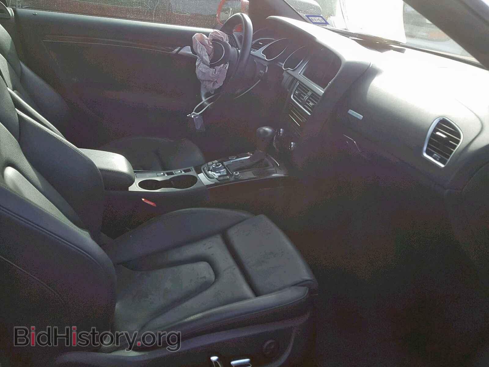 2014 AUDI A5 PREMIUM - VIN: WAULFAFH2EN010857 - Photo 5