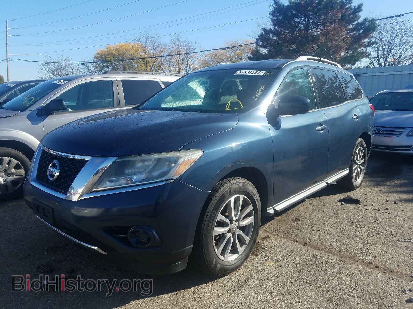 2014 NISSAN PATHFINDER - VIN: 5N1AR2MN4EC608861 - Фото 2