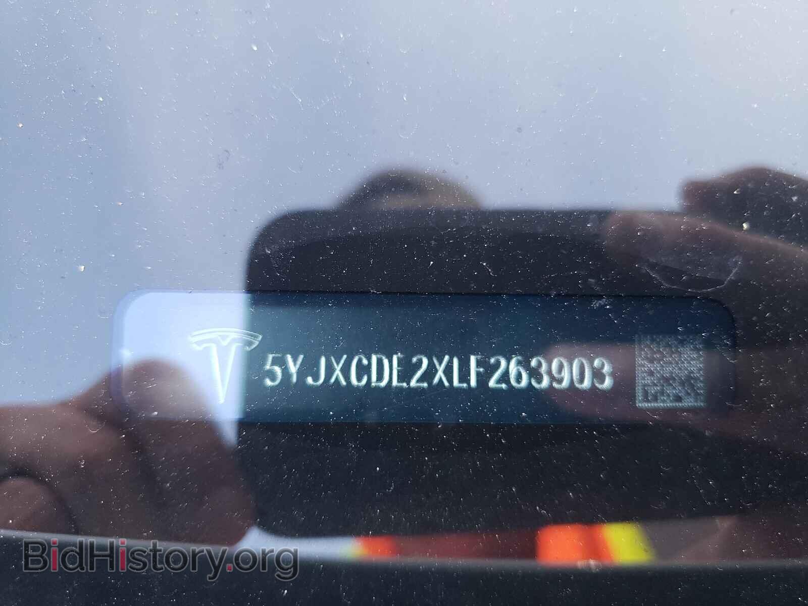 2020 TESLA MODEL X - VIN: 5YJXCDE2XLF263903 - Photo 10