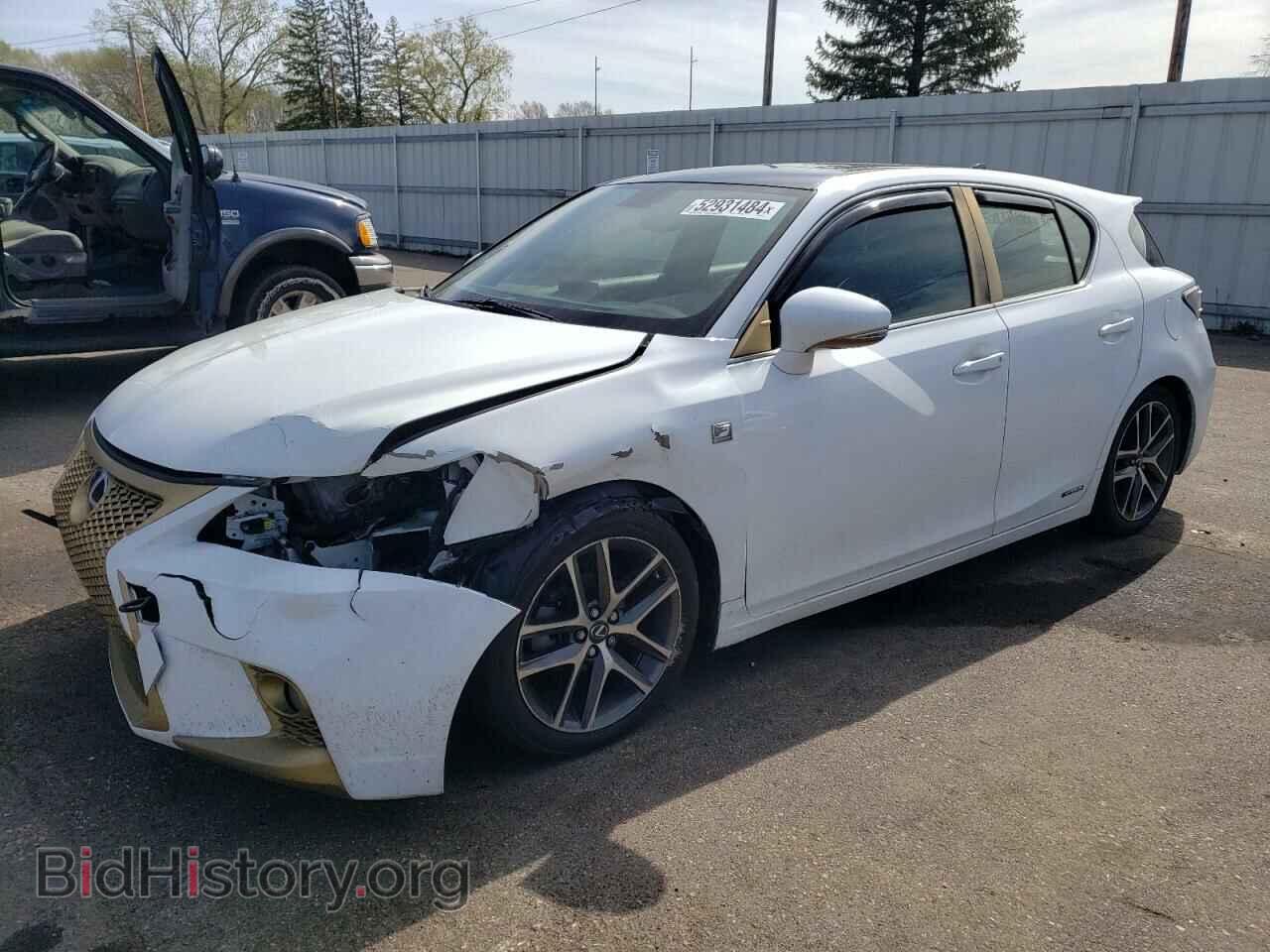 Photo JTHKD5BH3E2207330 - LEXUS CT 200 2014