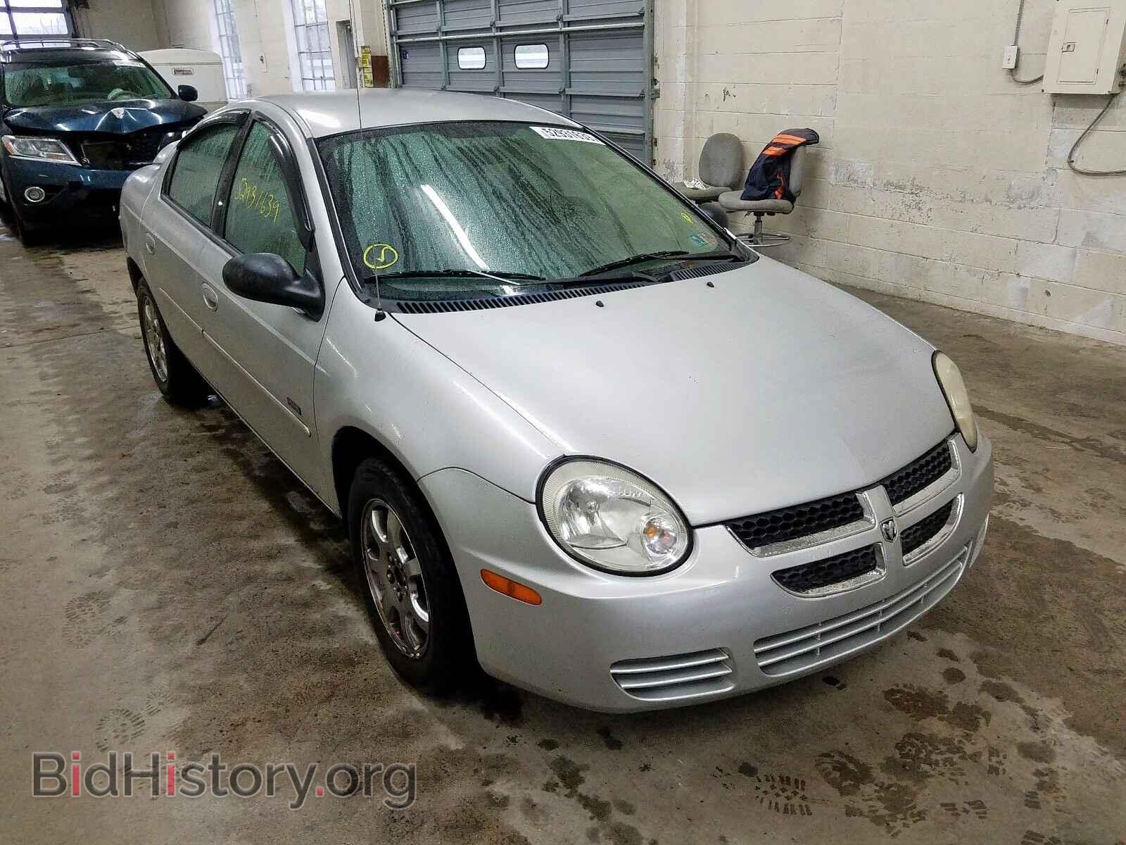Photo 1B3ES56C65D133409 - DODGE NEON 2005