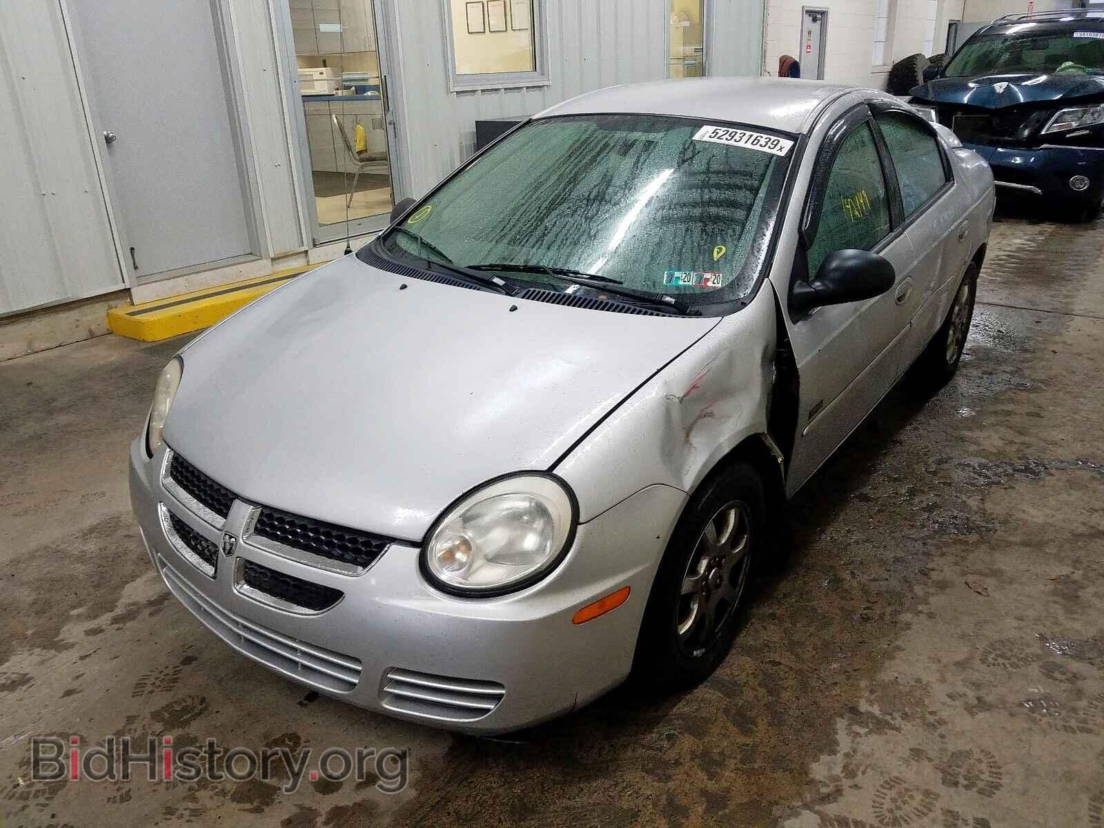 2005 DODGE NEON - VIN: 1B3ES56C65D133409 - Фото 2