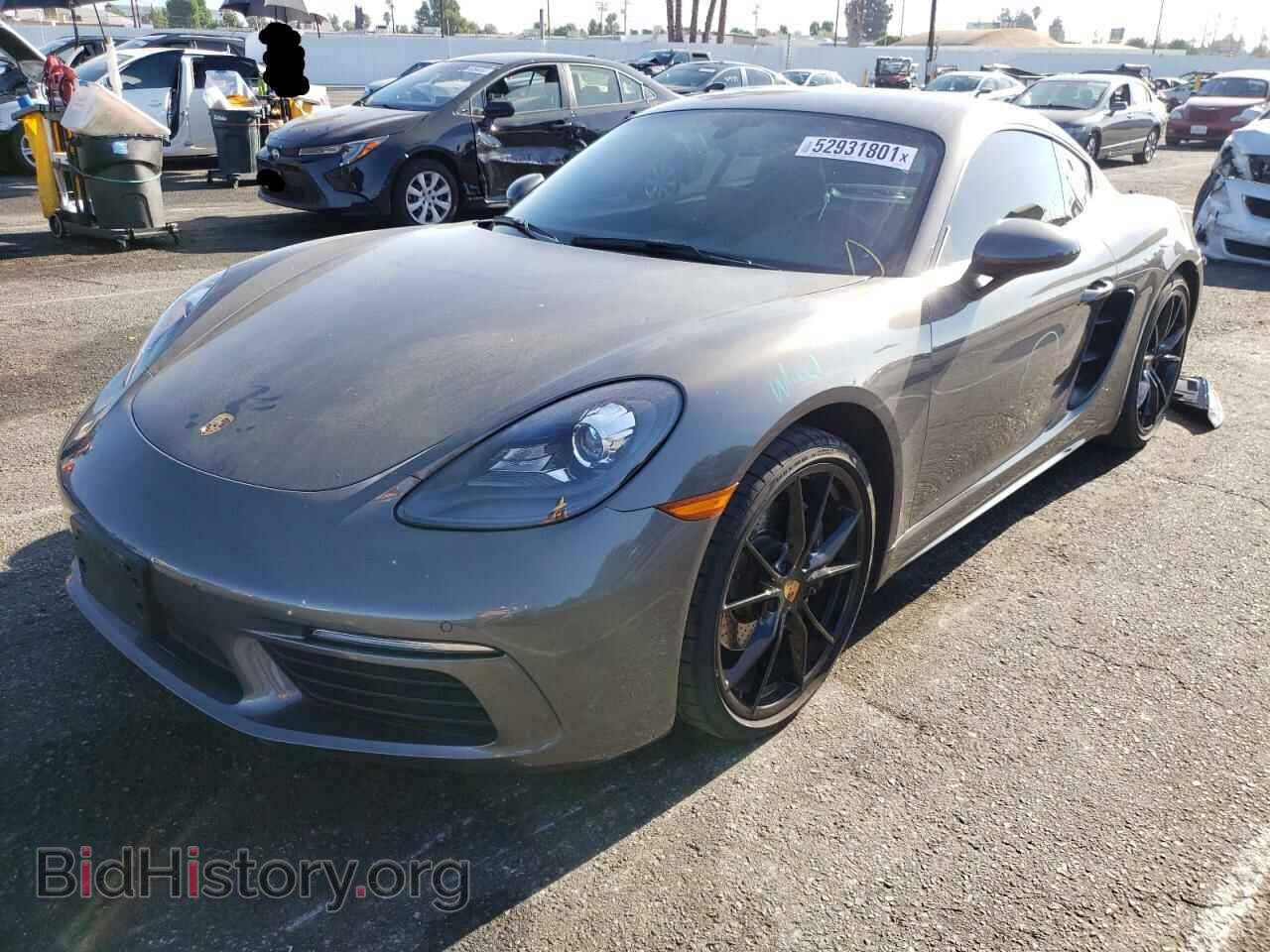 2019 PORSCHE CAYMAN - VIN: WP0AA2A82KS261008 - Фото 2
