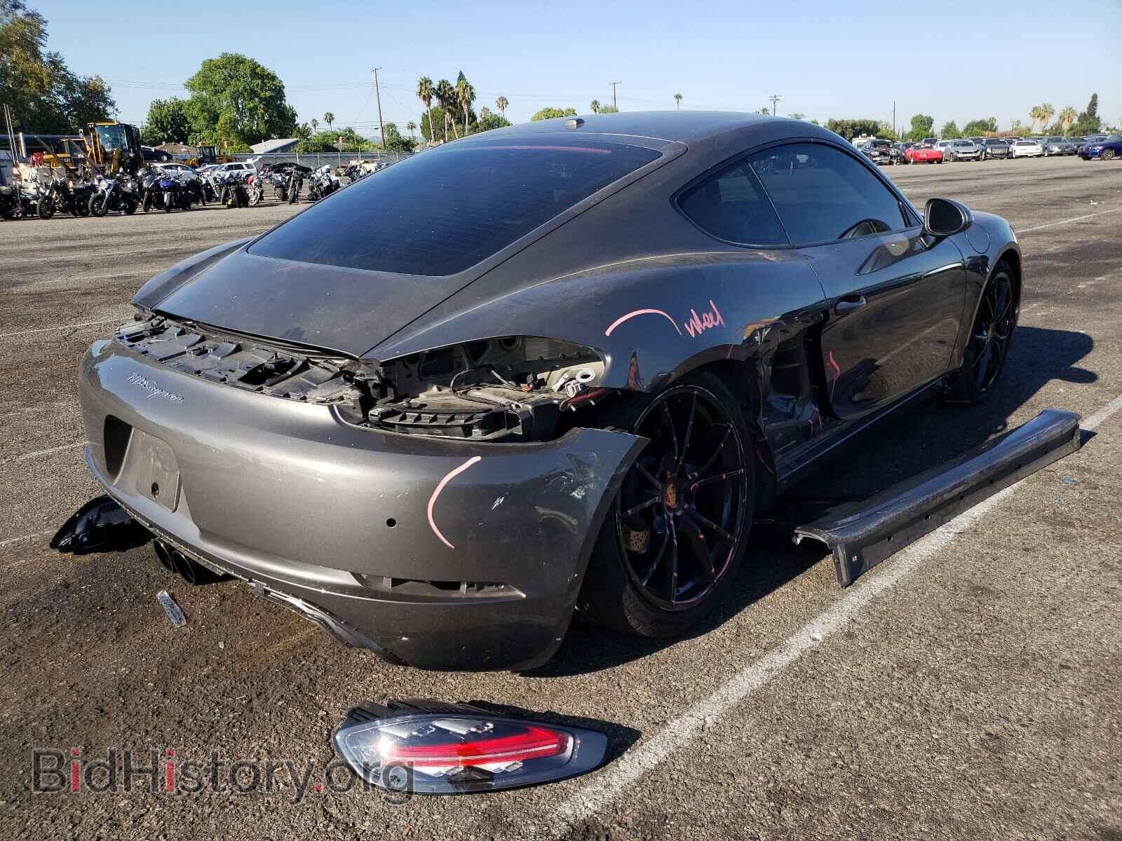 2019 PORSCHE CAYMAN - VIN: WP0AA2A82KS261008 - Фото 4