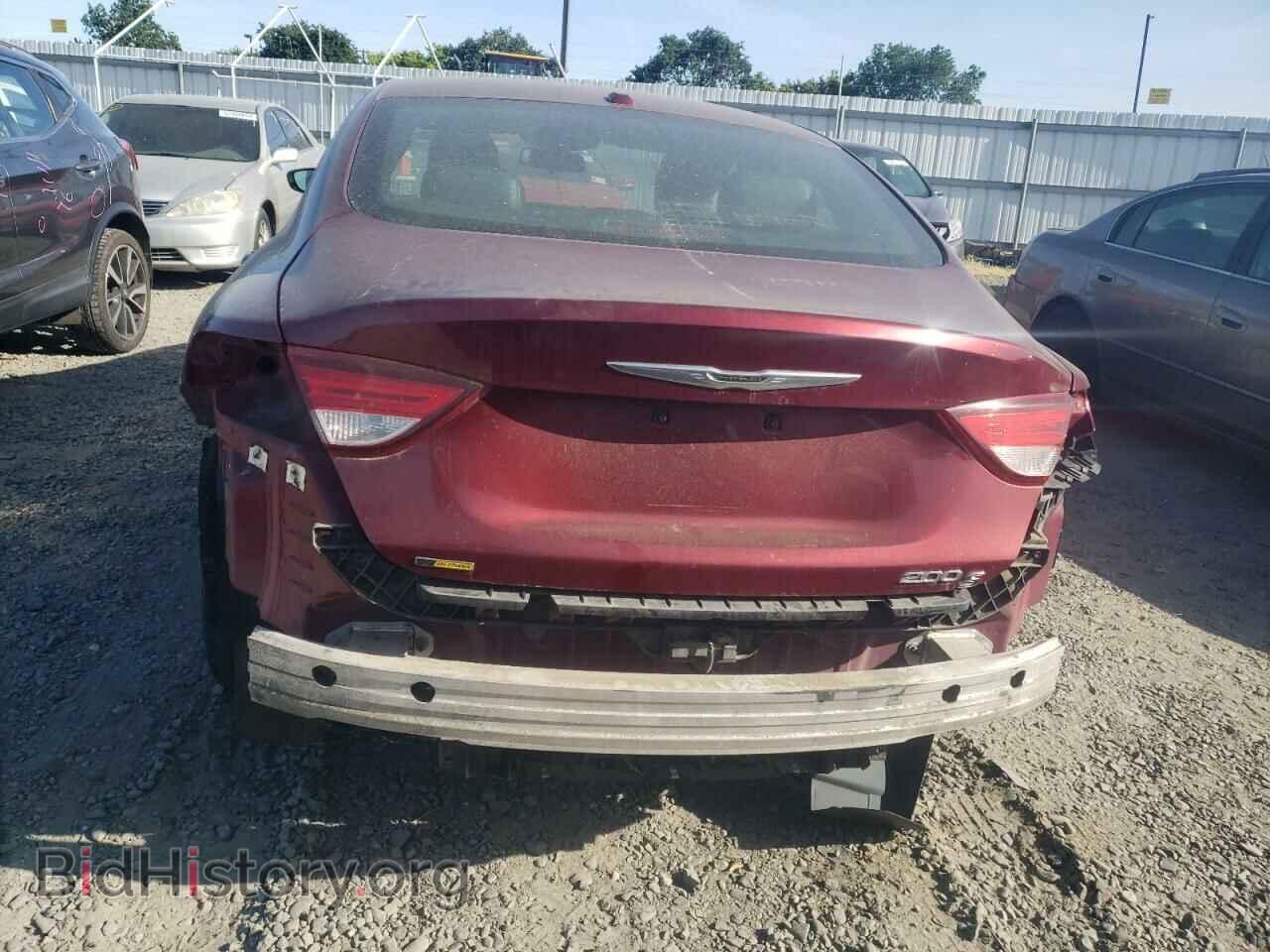 2015 CHRYSLER 200 - VIN: 1C3CCCBB6FN723565 - Фото 6