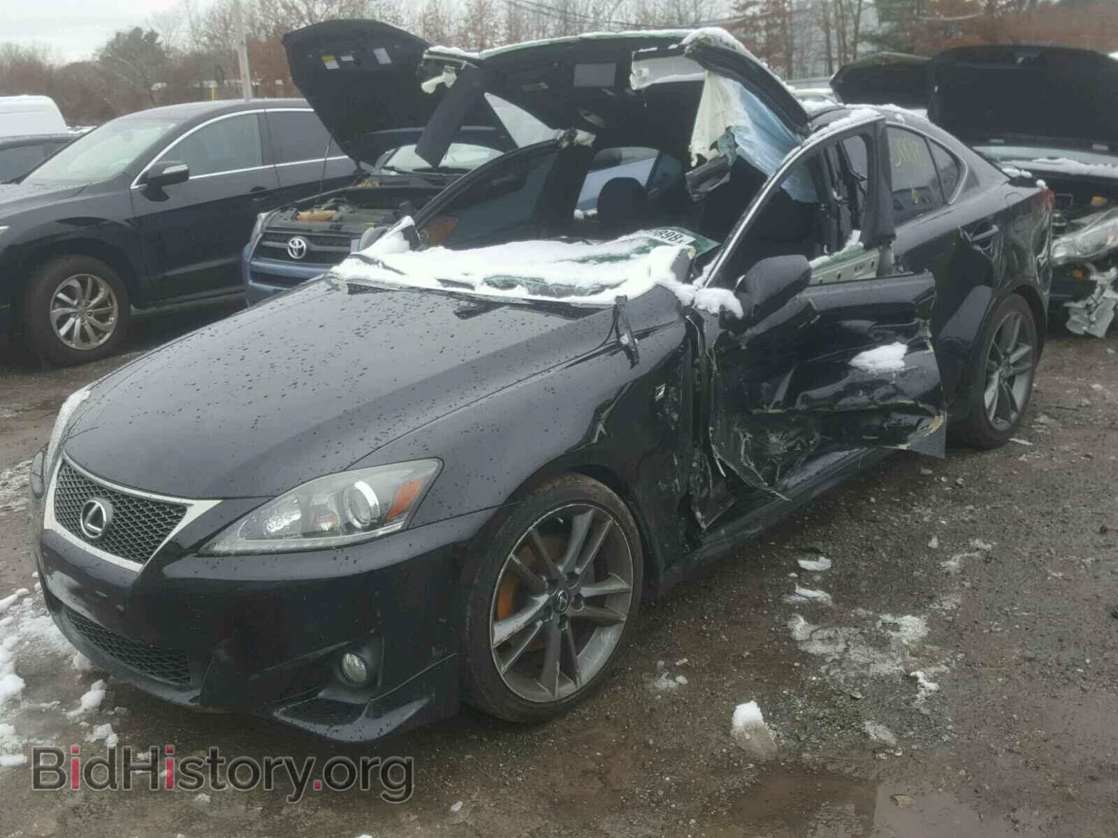 2012 LEXUS IS 250 - VIN: JTHBF5C25C5165579 - Фото 2