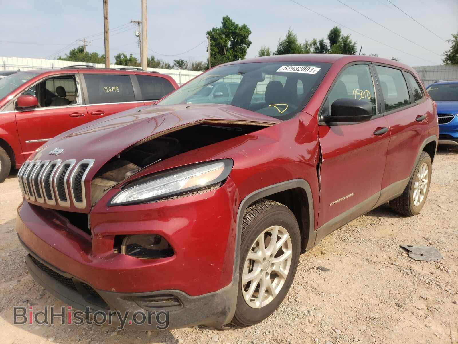 2014 JEEP CHEROKEE - VIN: 1C4PJMAB0EW240558 - Фото 2