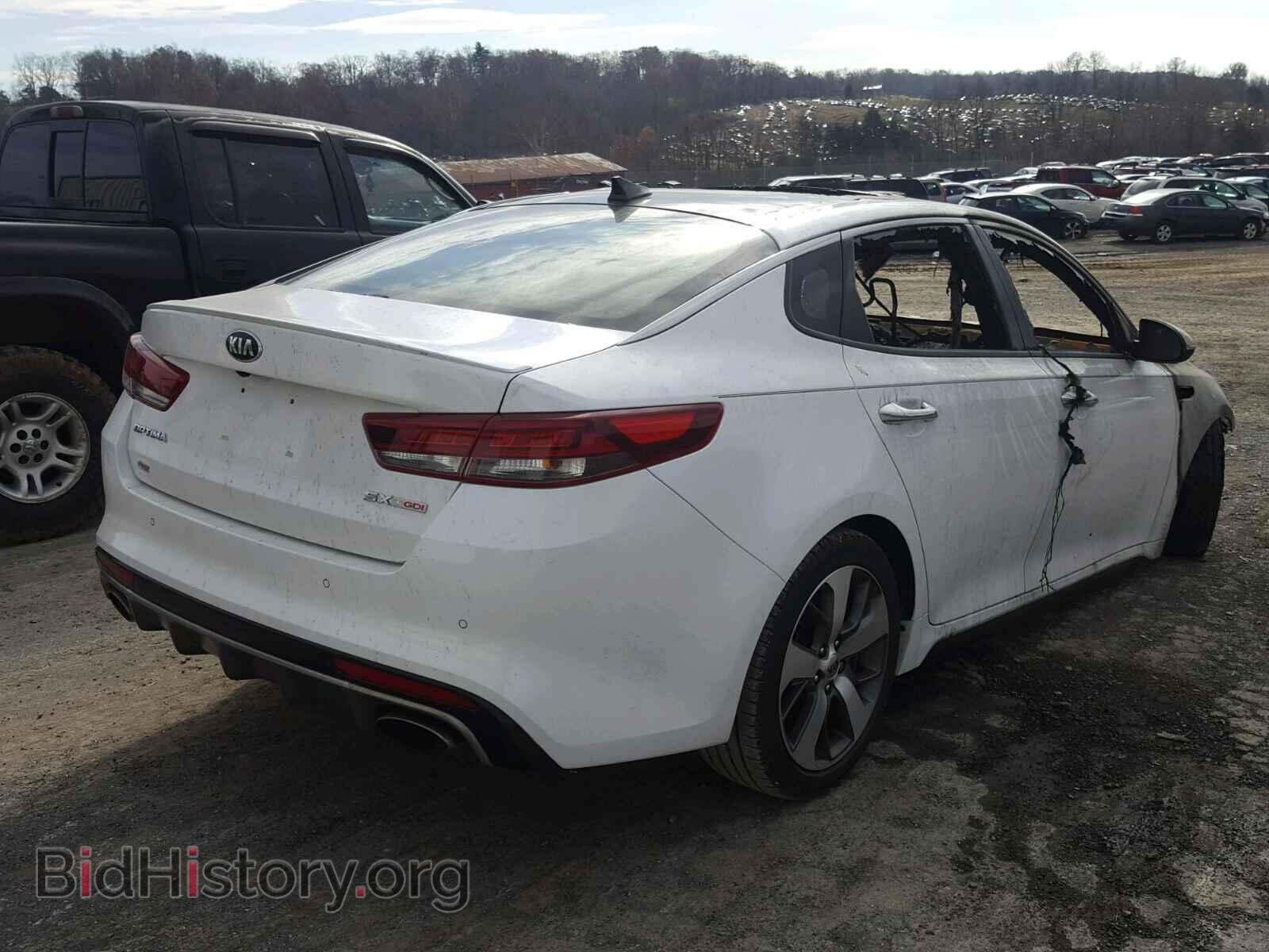 2016 KIA OPTIMA - VIN: 5XXGW4L28GG014304 - Фото 4