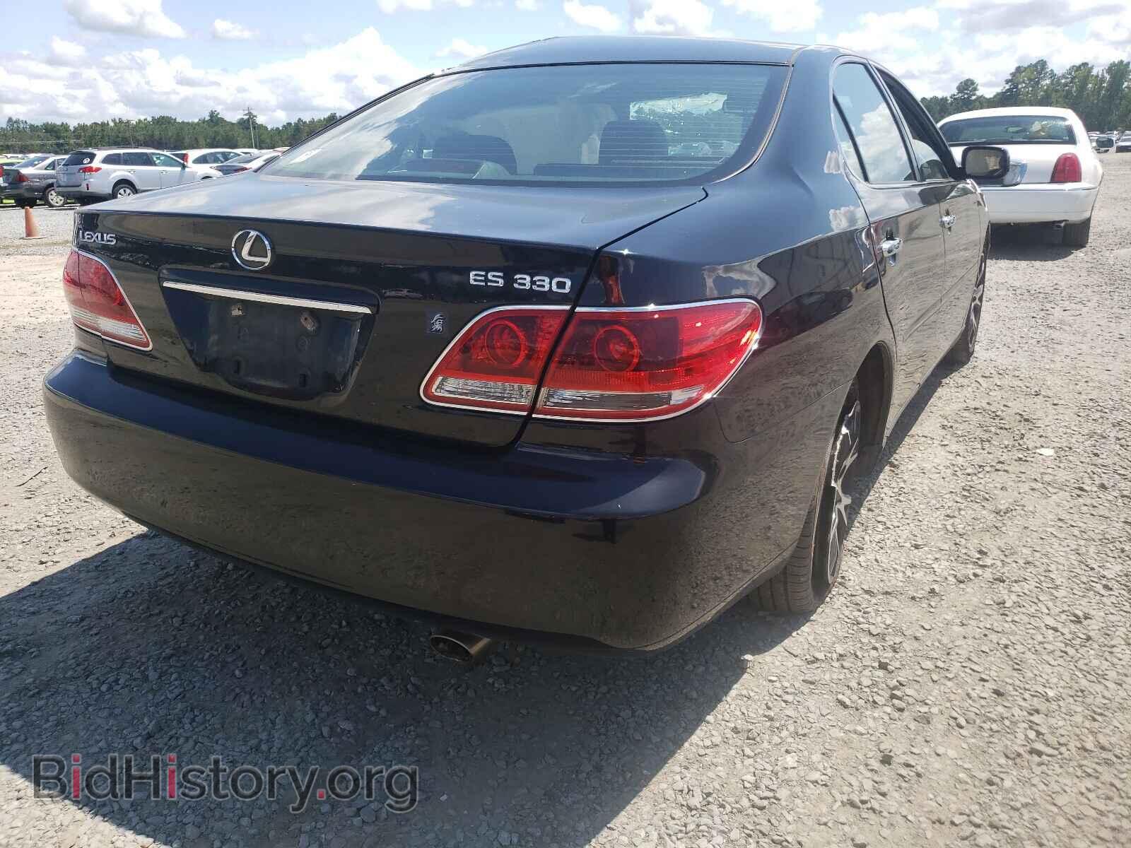 2006 LEXUS ES330 - VIN: JTHBA30G765174971 - Фото 4