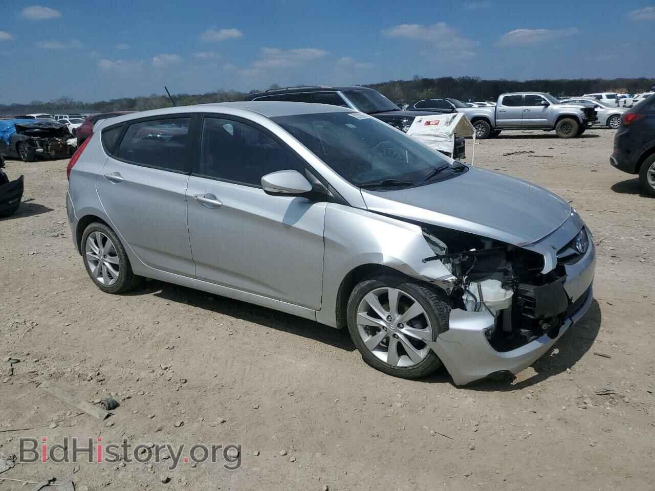 2013 HYUNDAI ACCENT - VIN: KMHCU5AE8DU074642 - Фото 4