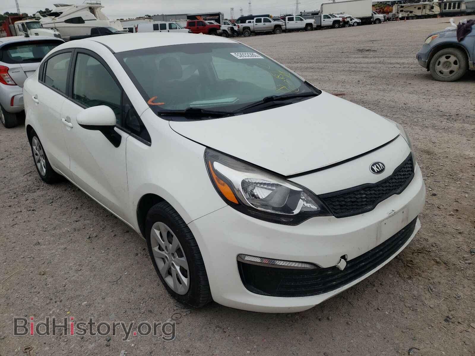 Фотография KNADM4A38G6666758 - KIA RIO 2016