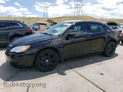 2013 Chrysler 200 Touring, черный — VIN 1C3CCBBB4DN679315, Copart