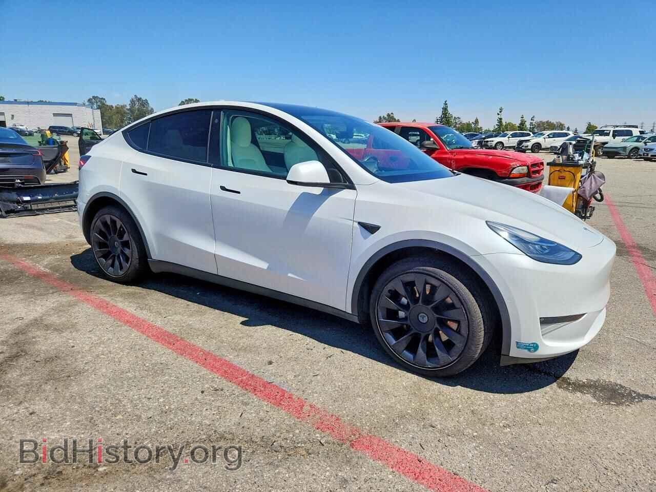 2021 TESLA MODEL Y - VIN: 5YJYGAEE7MF273940 - Фото 4