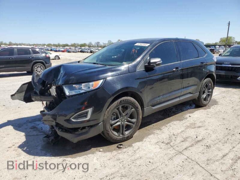 2018 Ford EDGE SEL (VIN 2FMPK4J91JBB50319) — фото 1 из 12, Copart, повреждение: передняя часть