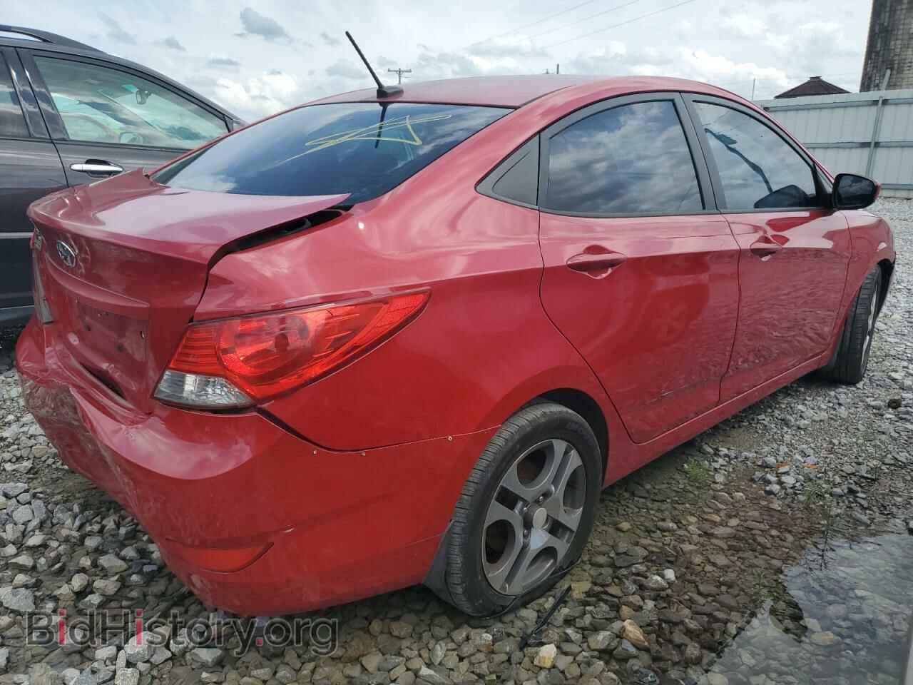 2012 HYUNDAI ACCENT - VIN: KMHCU4AEXCU244671 - Фото 3