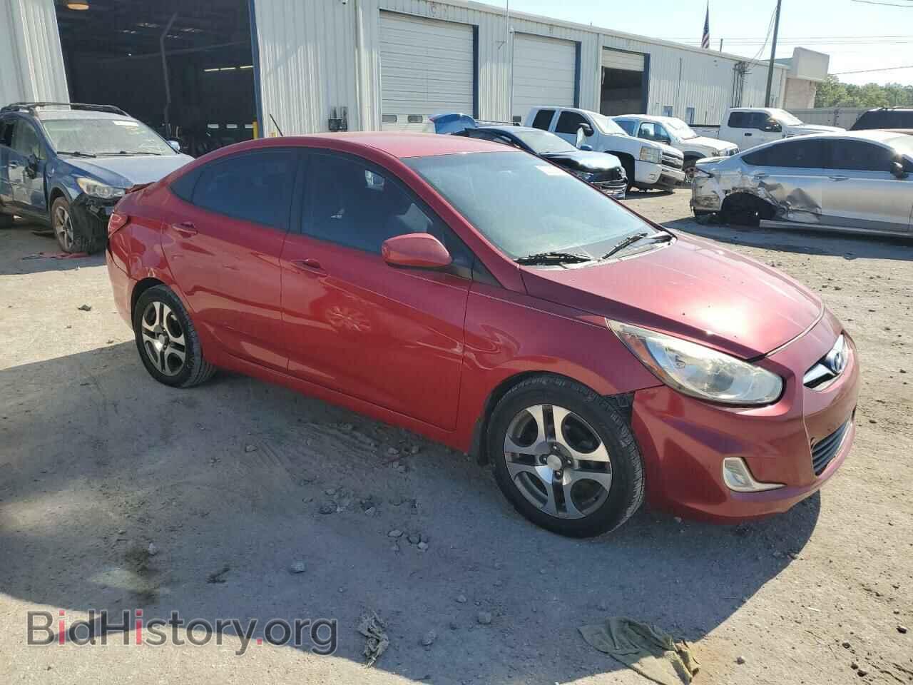2012 HYUNDAI ACCENT - VIN: KMHCU4AEXCU244671 - Фото 4