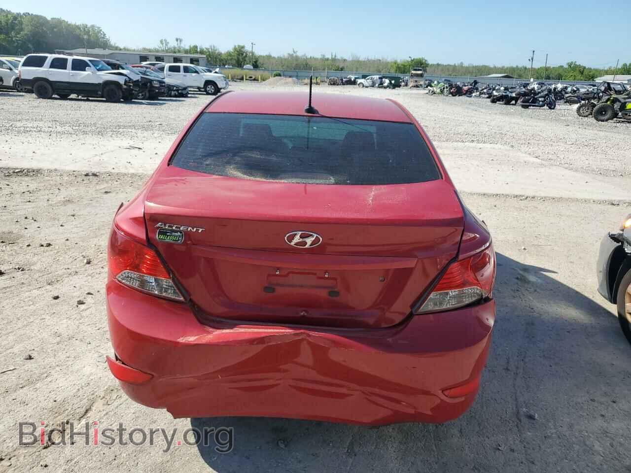 2012 HYUNDAI ACCENT - VIN: KMHCU4AEXCU244671 - Фото 6