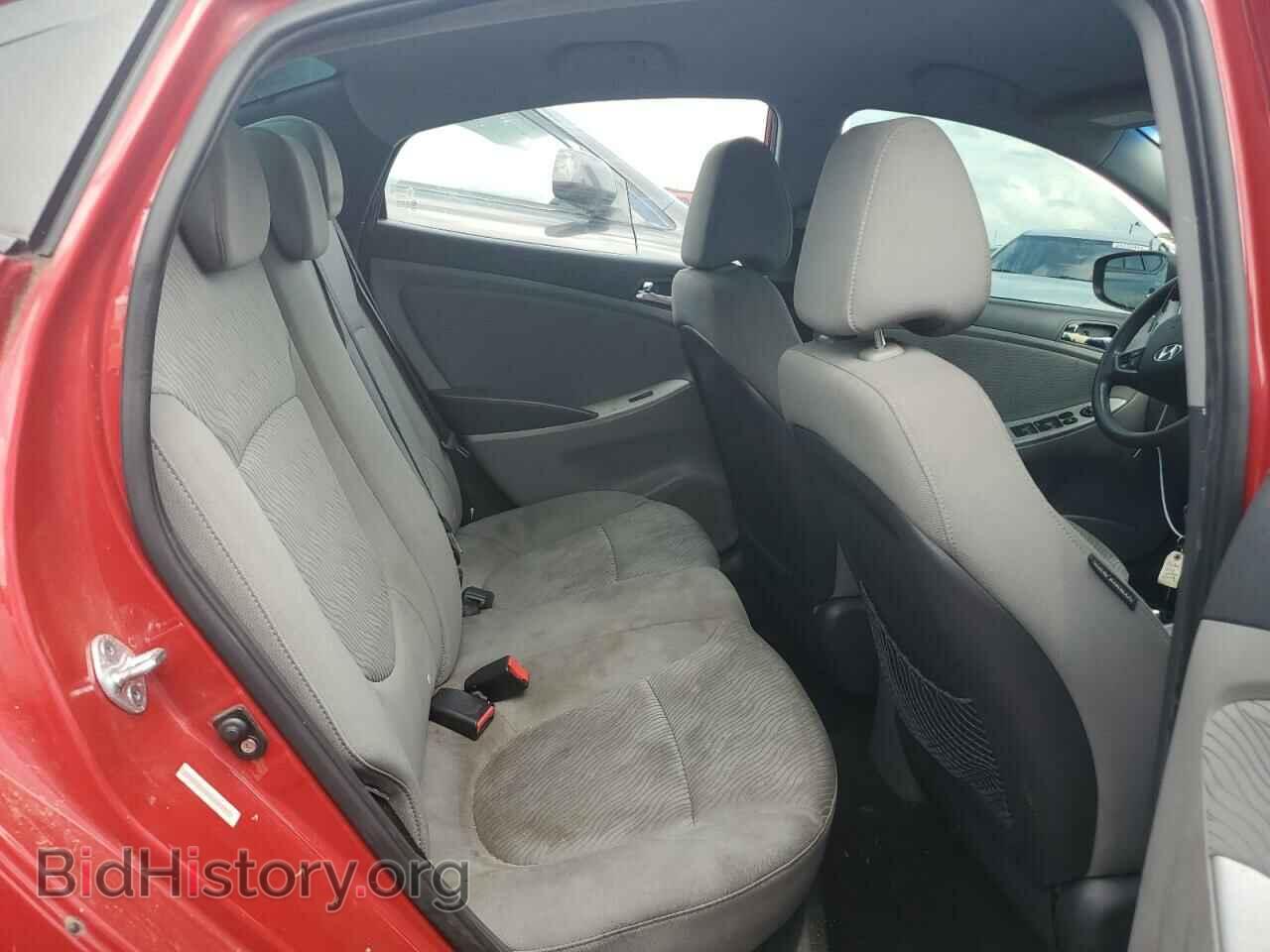 2012 HYUNDAI ACCENT - VIN: KMHCU4AEXCU244671 - Фото 10