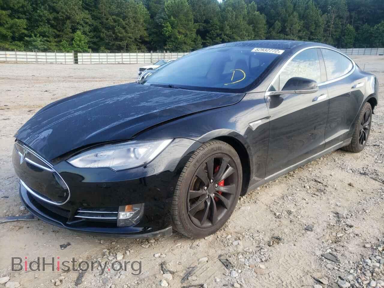 2014 TESLA MODEL S - VIN: 5YJSA1H15EFP32870 - Photo 2