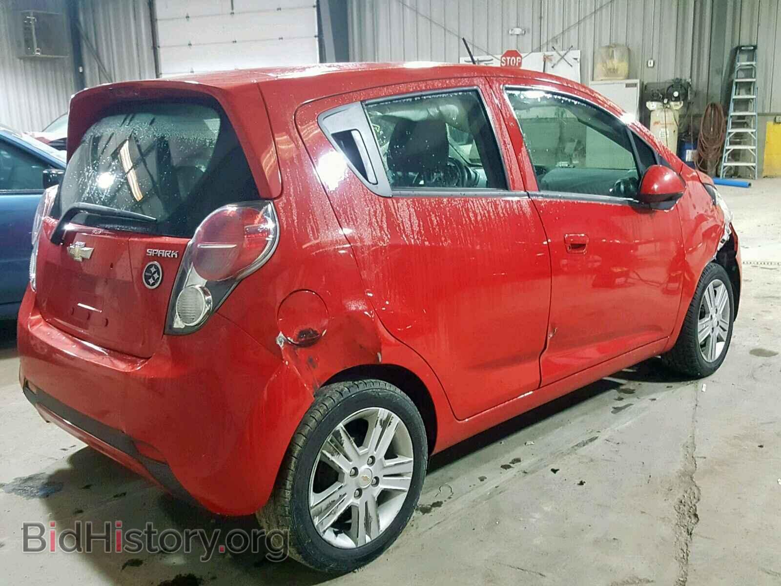 2014 CHEVROLET SPARK - VIN: KL8CA6S92EC566863 - Фото 4