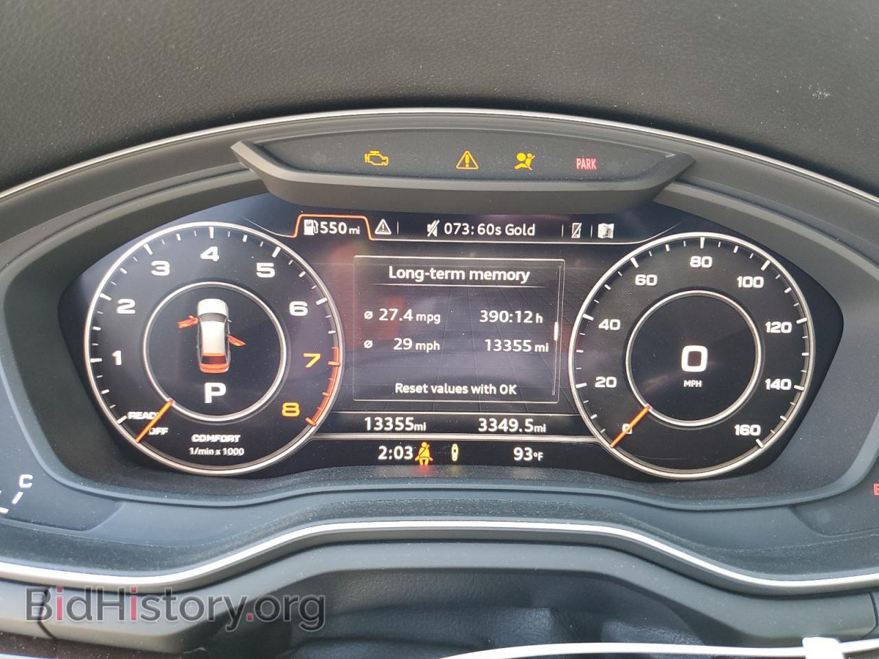2019 AUDI A4 - VIN: WA18NAF4XKA036483 - Фото 9