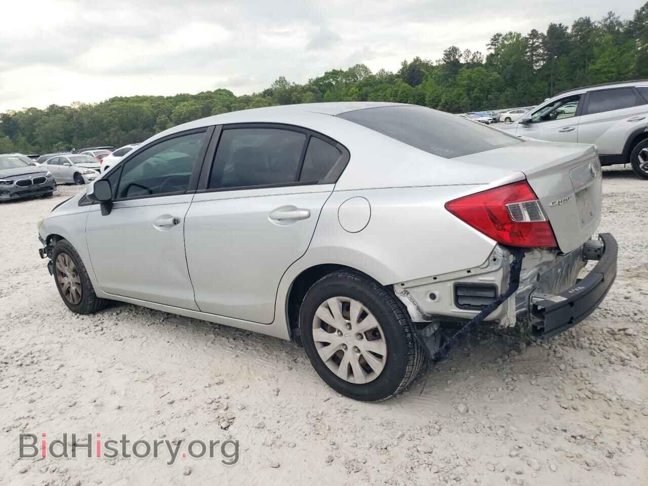 2012 HONDA CIVIC - VIN: 2HGFB2F56CH523429 - Фото 2