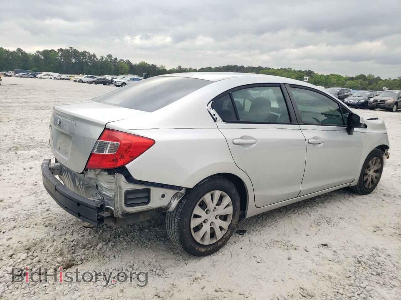2012 HONDA CIVIC - VIN: 2HGFB2F56CH523429 - Фото 3