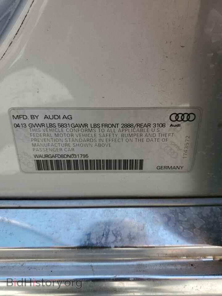 2013 AUDI A8 - VIN: WAURGAFD8DN031795 - Photo 12