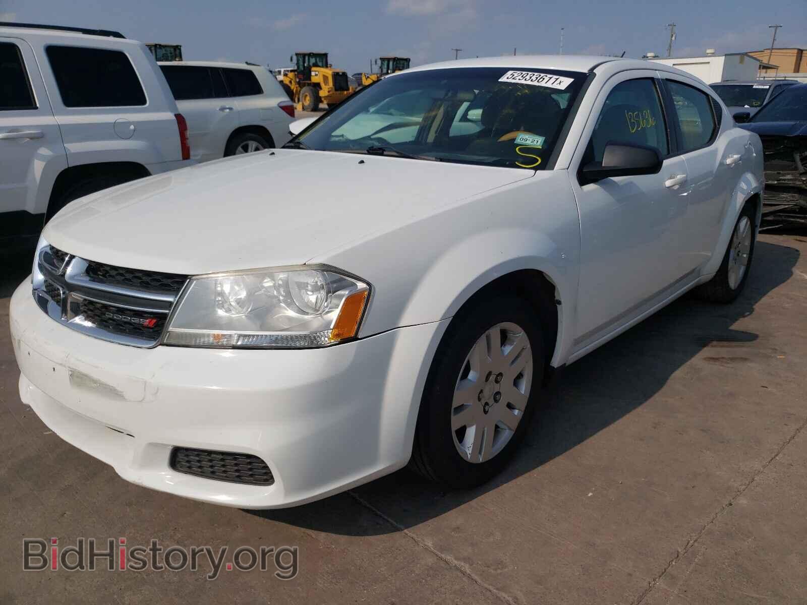 2013 DODGE AVENGER - VIN: 1C3CDZAB7DN645974 - Photo 2