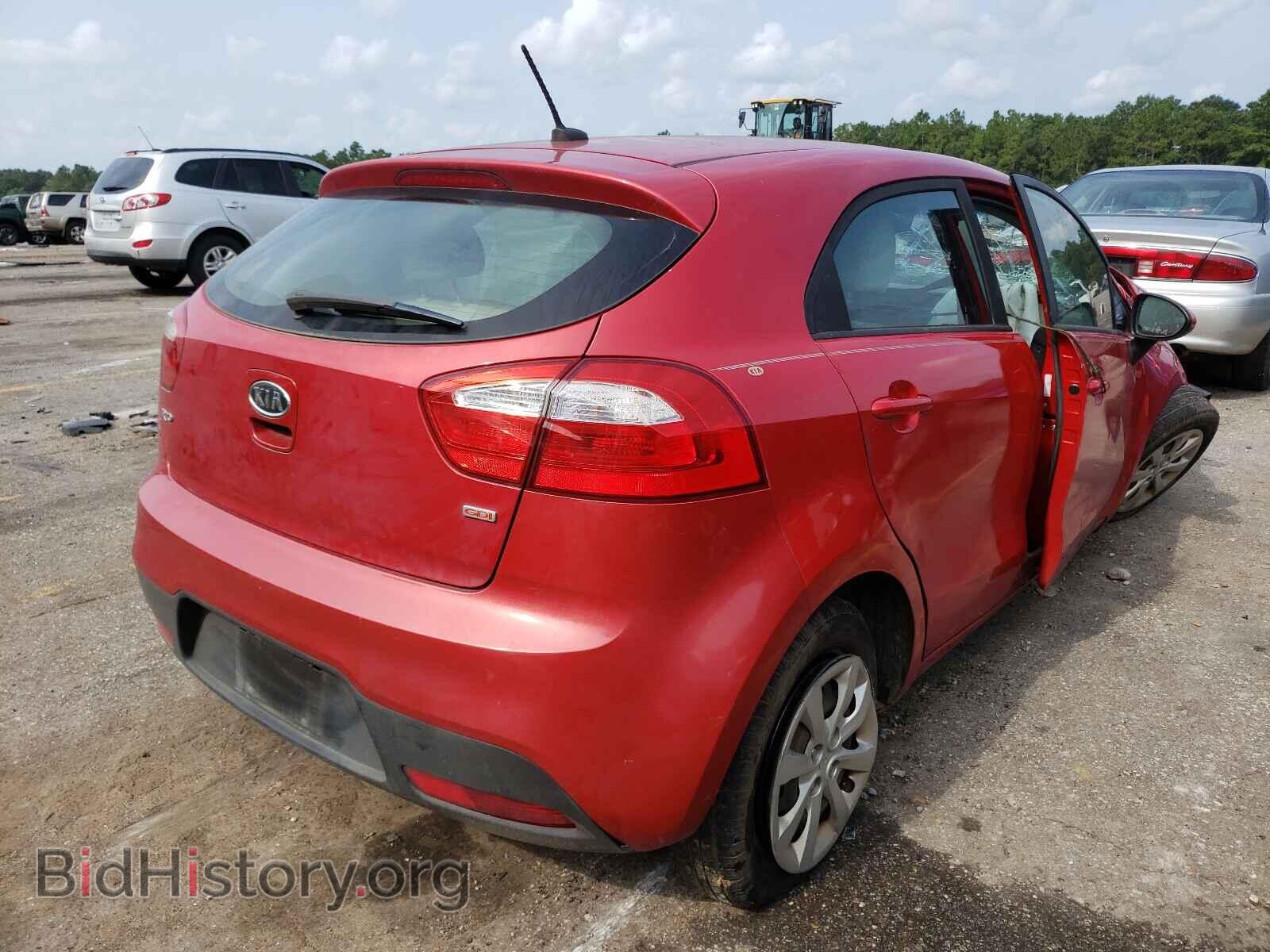 2013 KIA RIO - VIN: KNADM5A32D6100256 - Фото 4