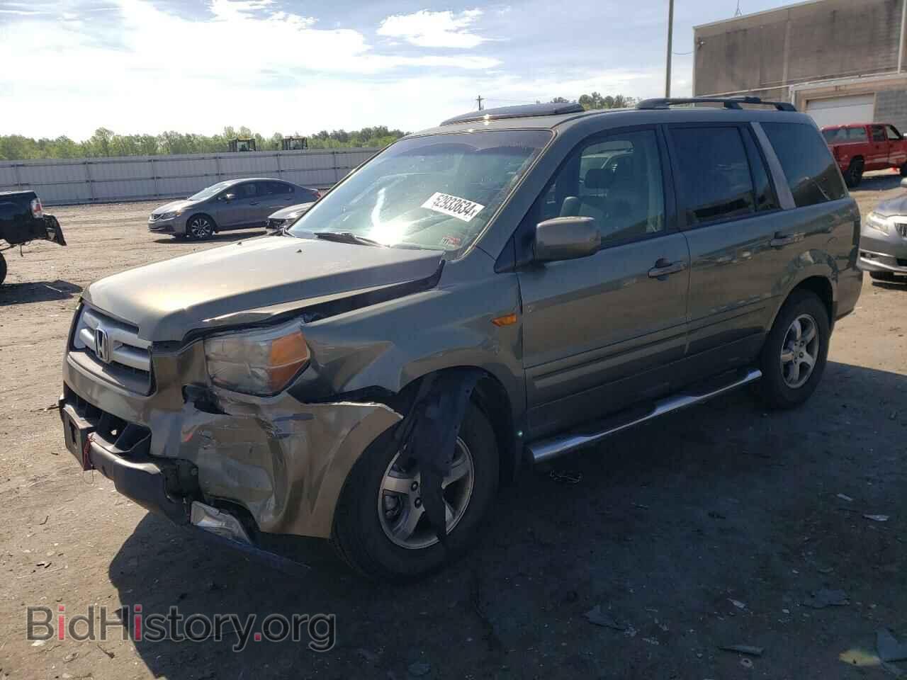 Photo 5FNYF18657B024192 - HONDA PILOT 2007