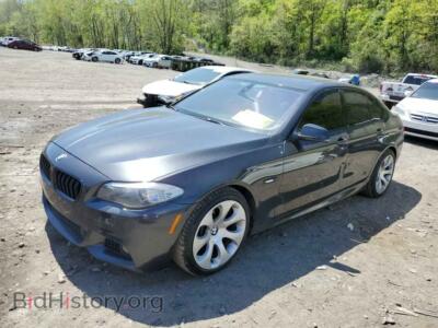 2012 BMW 5 SERIES XI, черный — VIN WBAFU7C54CDU59041, Copart