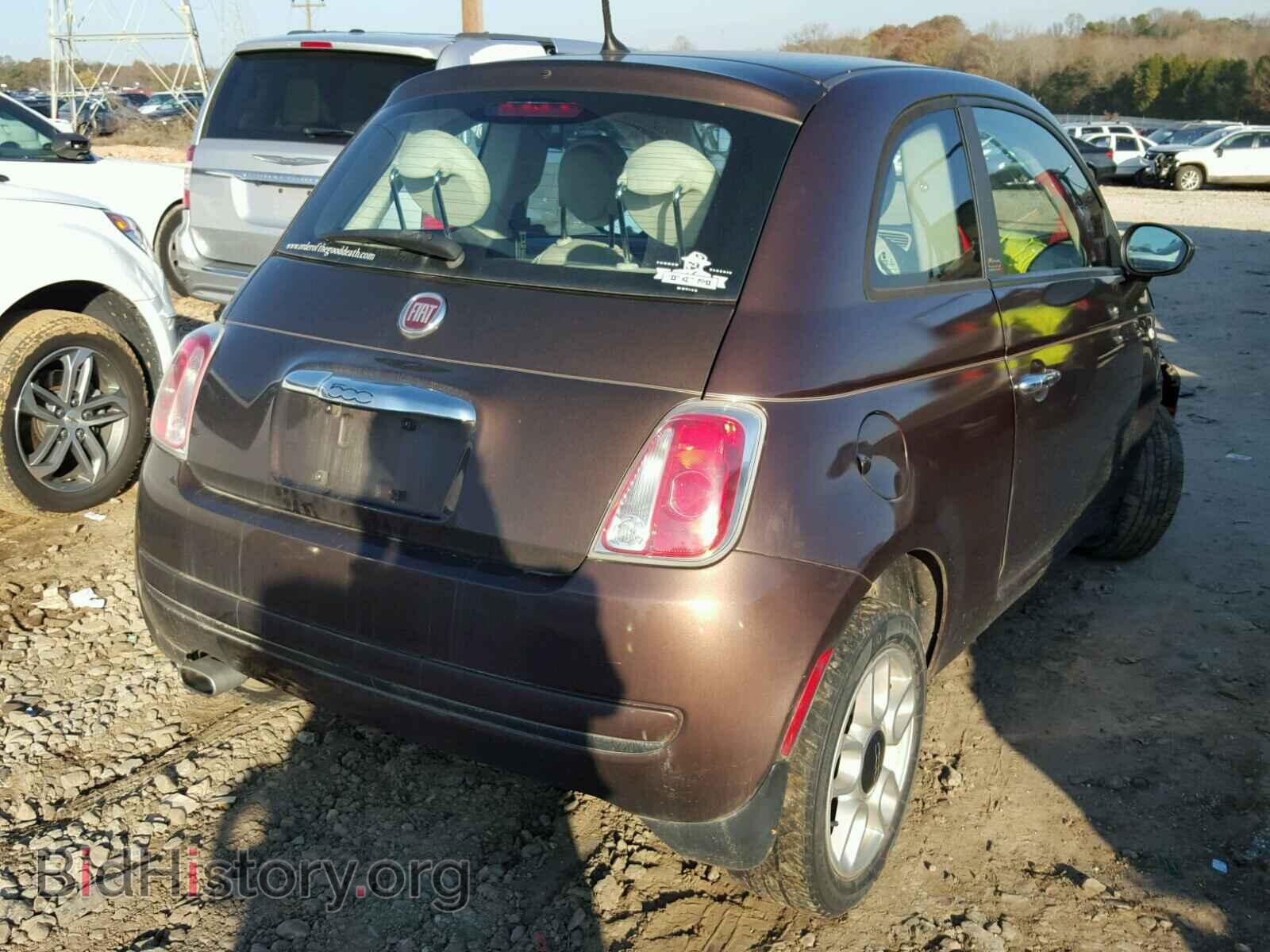 2013 FIAT 500 - VIN: 3C3CFFAR0DT667840 - Фото 4
