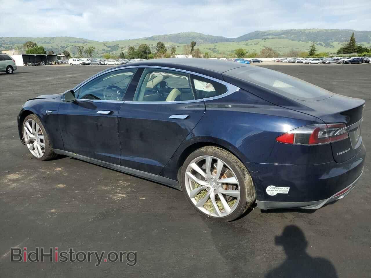 2014 TESLA MODEL S - VIN: 5YJSA1H12EFP36553 - Фото 2