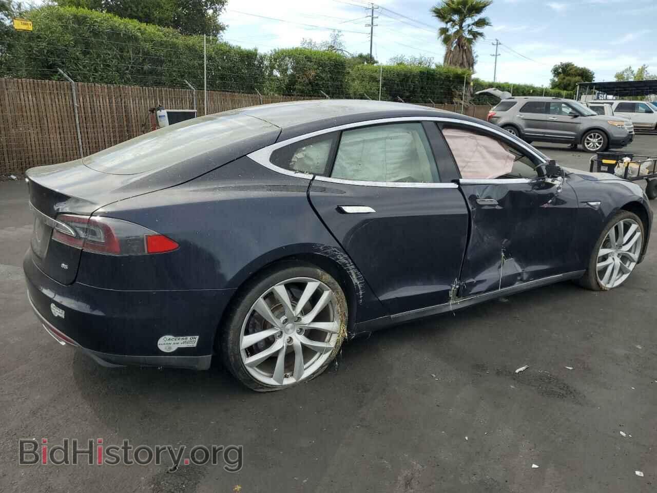 2014 TESLA MODEL S - VIN: 5YJSA1H12EFP36553 - Фото 3