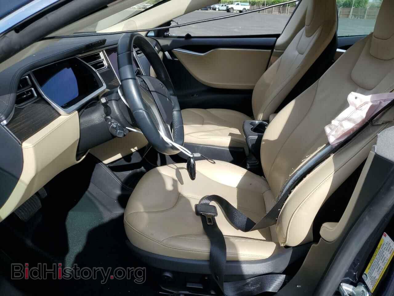 2014 TESLA MODEL S - VIN: 5YJSA1H12EFP36553 - Фото 7