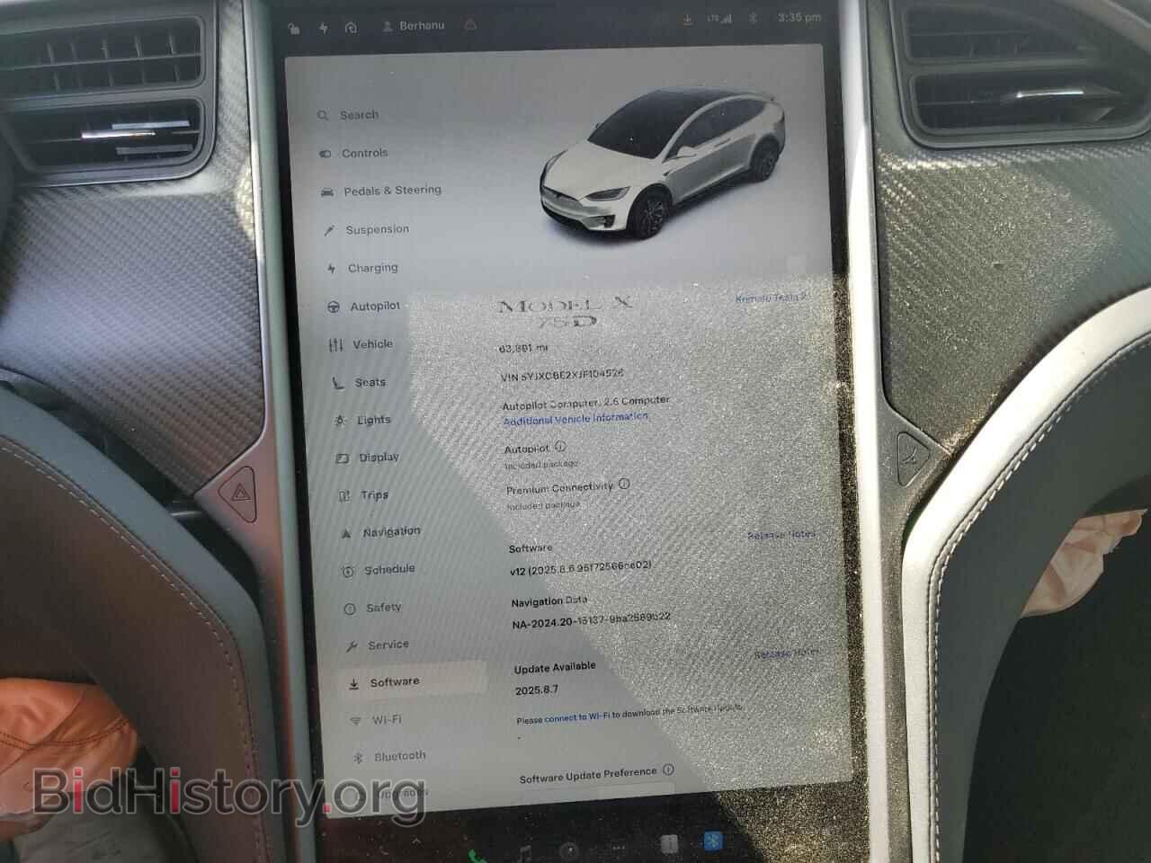 2018 TESLA MODEL X - VIN: 5YJXCBE2XJF104526 - Photo 9