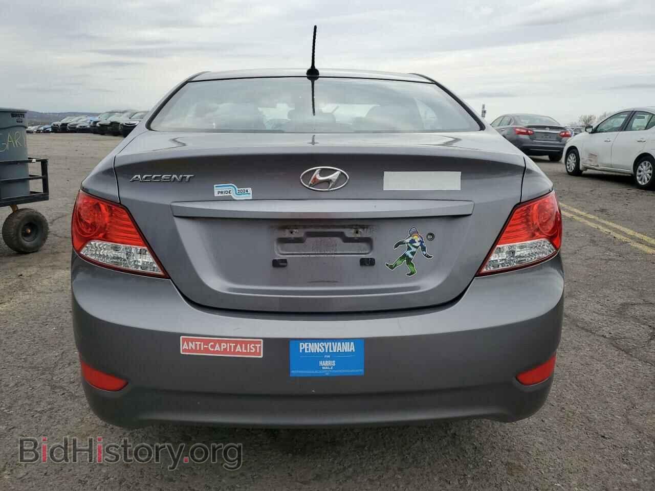 2014 HYUNDAI ACCENT - VIN: KMHCT4AE7EU701281 - Фото 6