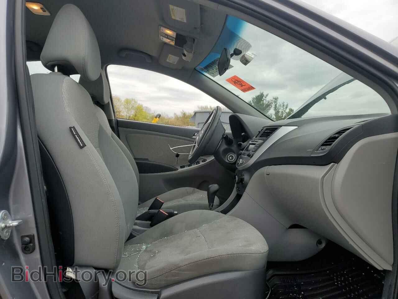 2014 HYUNDAI ACCENT - VIN: KMHCT4AE7EU701281 - Фото 7