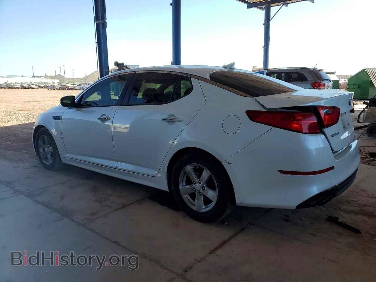 2015 KIA OPTIMA - VIN: KNAGM4A71F5640135 - Фото 2