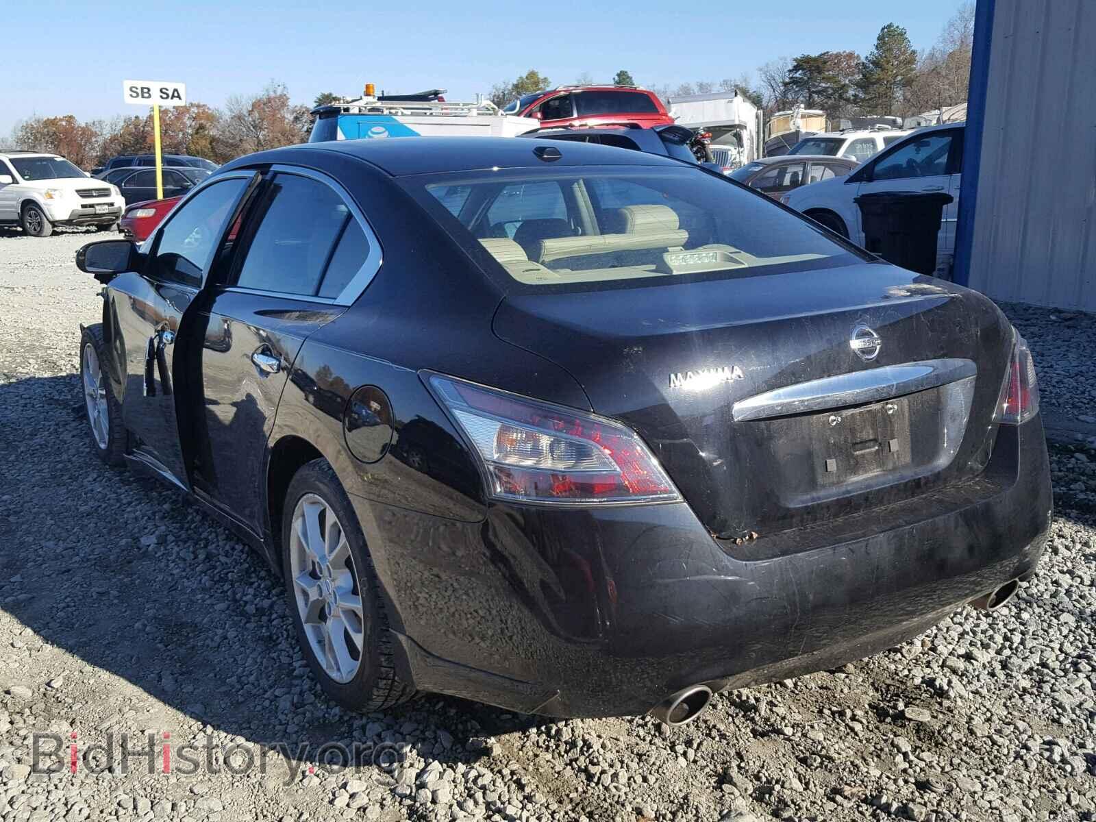 2014 NISSAN MAXIMA S - VIN: 1N4AA5AP7EC913571 - Фото 3