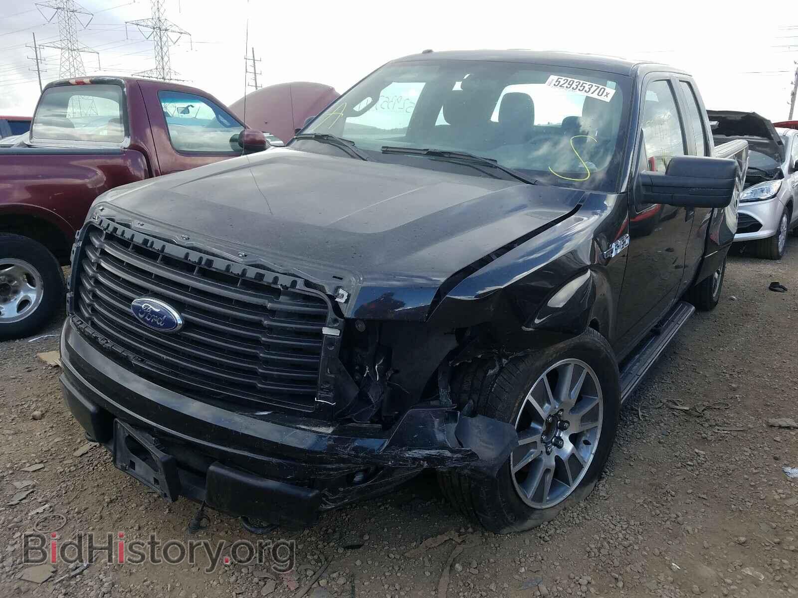 2014 FORD F150 - VIN: 1FTFX1EF7EKF70548 - Фото 2