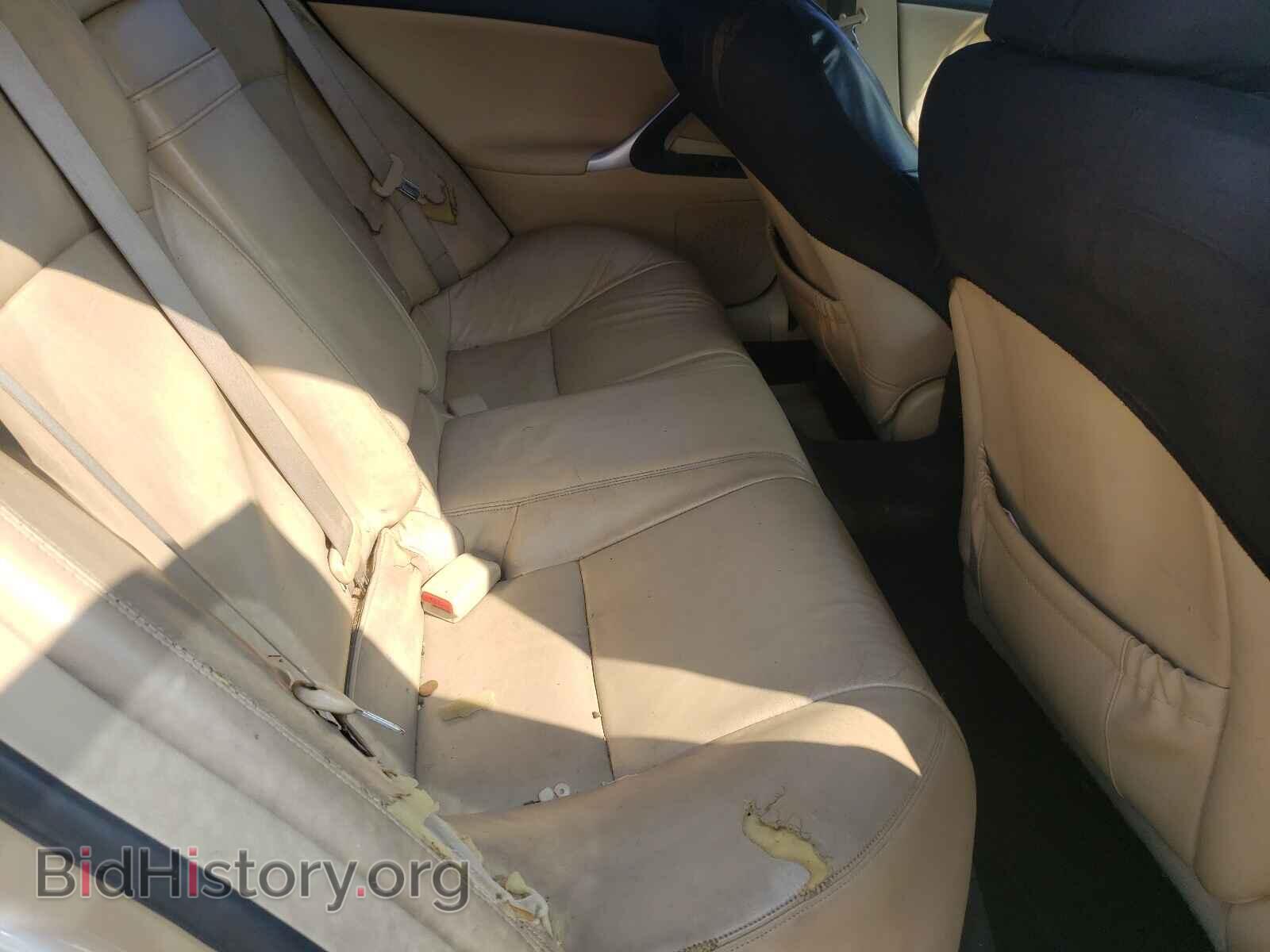2008 LEXUS IS - VIN: JTHBK262582062581 - Фото 6