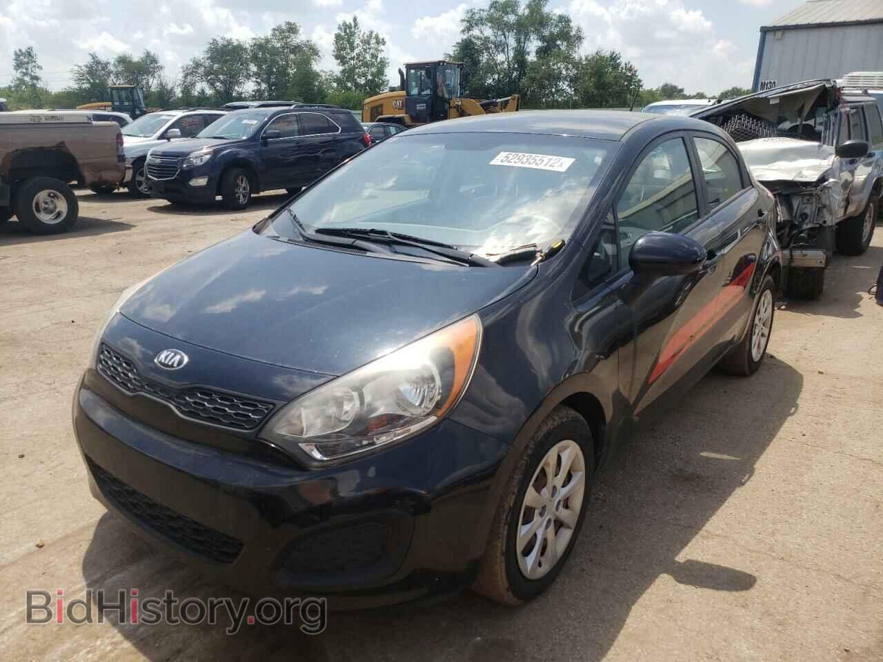 2013 KIA RIO - VIN: KNADM5A30D6164179 - Фото 2