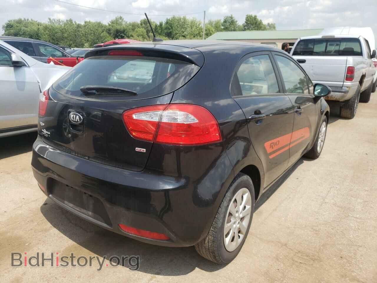 2013 KIA RIO - VIN: KNADM5A30D6164179 - Фото 4
