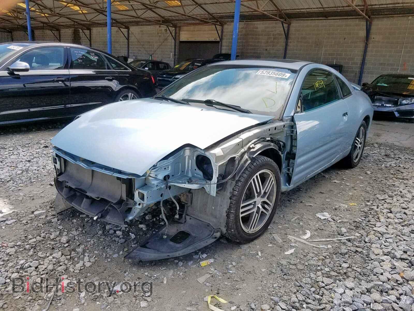 2003 MITSUBISHI ECLIPSE - VIN: 4A3AC74H93E107900 - Фото 2