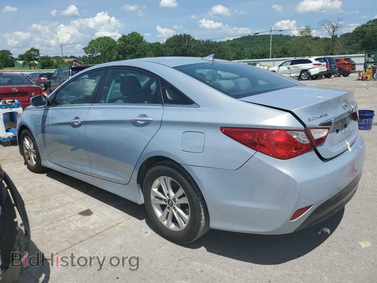 2014 HYUNDAI SONATA - VIN: 5NPEB4ACXEH867111 - Фото 2