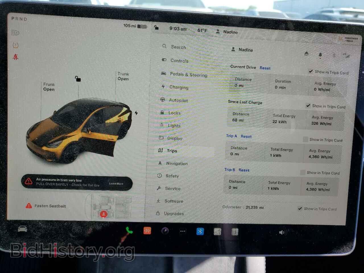 2023 TESLA MODEL Y - VIN: 7SAYGDEE9PF627305 - Фото 9